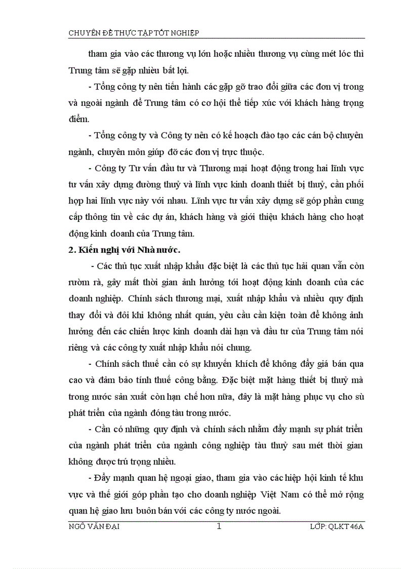 image for page Một số giải pháp về quản lý nhằm góp phần nâng cao hiệu quả hoạt động kinh doanh tại Trung tâm thương mại và xuất nhập khẩu thiết bị thuỷ