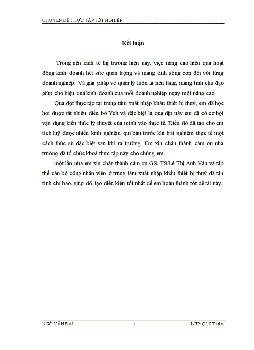 image for page Một số giải pháp về quản lý nhằm góp phần nâng cao hiệu quả hoạt động kinh doanh tại Trung tâm thương mại và xuất nhập khẩu thiết bị thuỷ