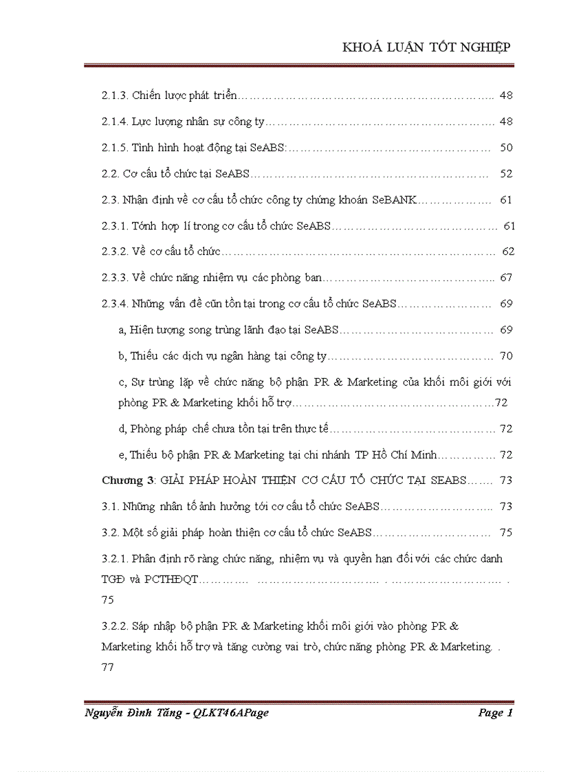 image for page Giải pháp hoàn thiện cơ cấu tổ chức Cty Chứng khoán SeABANK