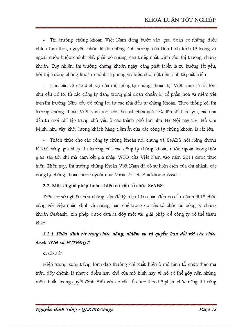 image for page Giải pháp hoàn thiện cơ cấu tổ chức Cty Chứng khoán SeABANK