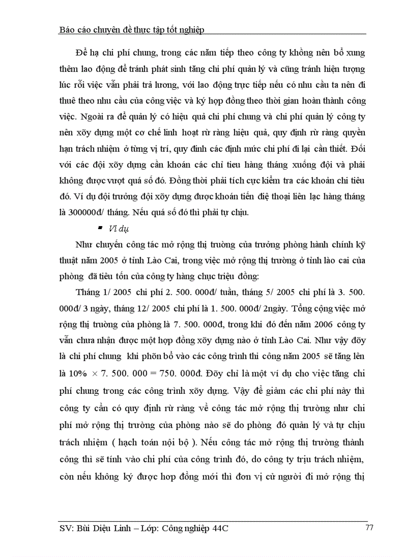 image for page Một số biện pháp hạ giá thành công trình xây dựng ở công ty Đầu Tư Phát Triển Công Trình Du Lịch