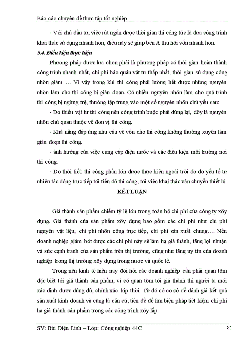 image for page Một số biện pháp hạ giá thành công trình xây dựng ở công ty Đầu Tư Phát Triển Công Trình Du Lịch