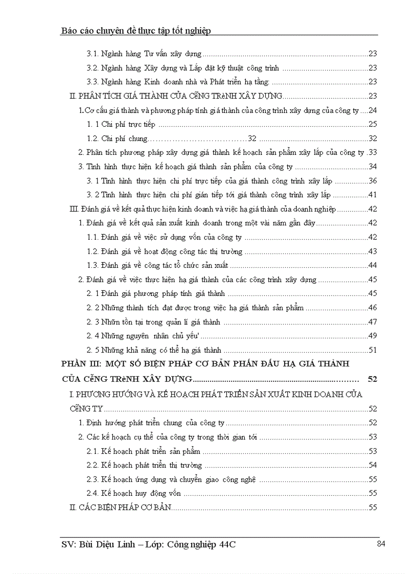 image for page Một số biện pháp hạ giá thành công trình xây dựng ở công ty Đầu Tư Phát Triển Công Trình Du Lịch