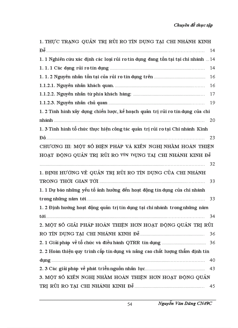 image for page Quản trị rủi ro tín dụng tại Chi nhánh Kinh Đô Ngân hàng Việt Nam Thịnh Vượng