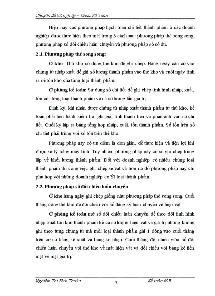 image for page thực trạng công tác hạch toán thành phẩm tiêu thụ và xác định kết quả tiêu thụ thành phẩm tại công ty cổ phần may Lê Trực