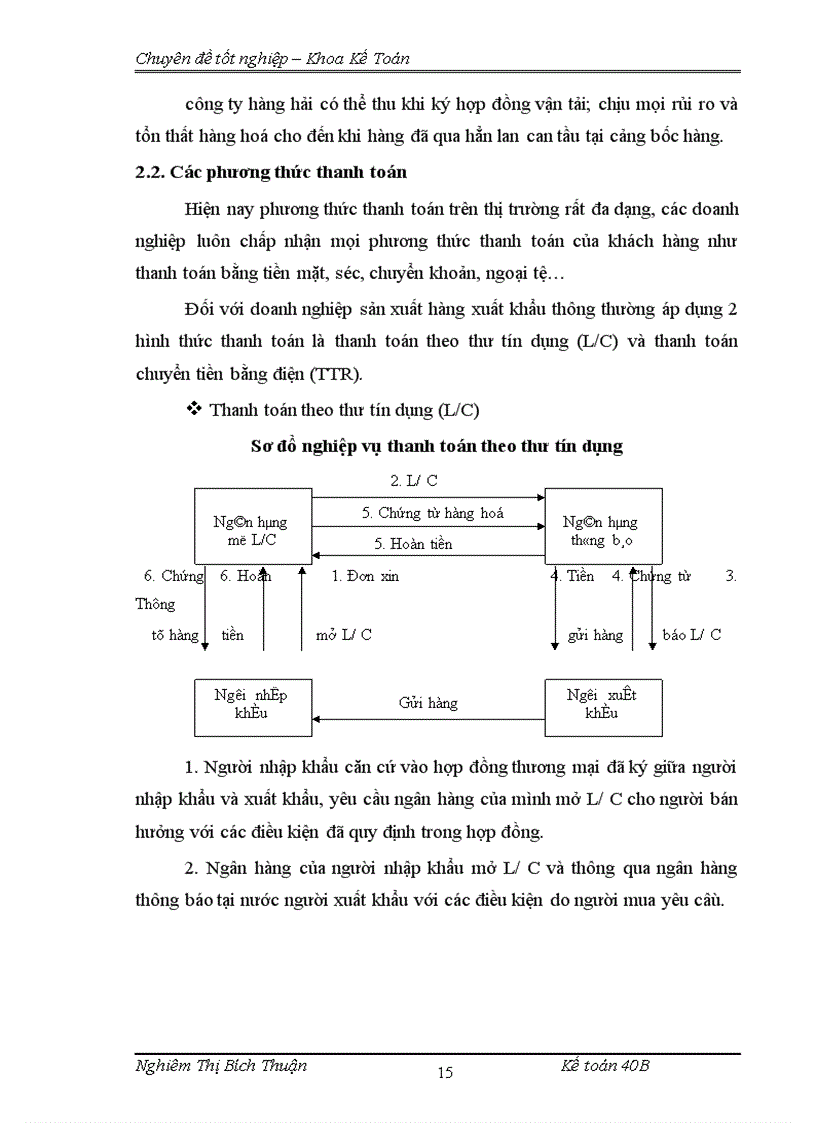 image for page thực trạng công tác hạch toán thành phẩm tiêu thụ và xác định kết quả tiêu thụ thành phẩm tại công ty cổ phần may Lê Trực