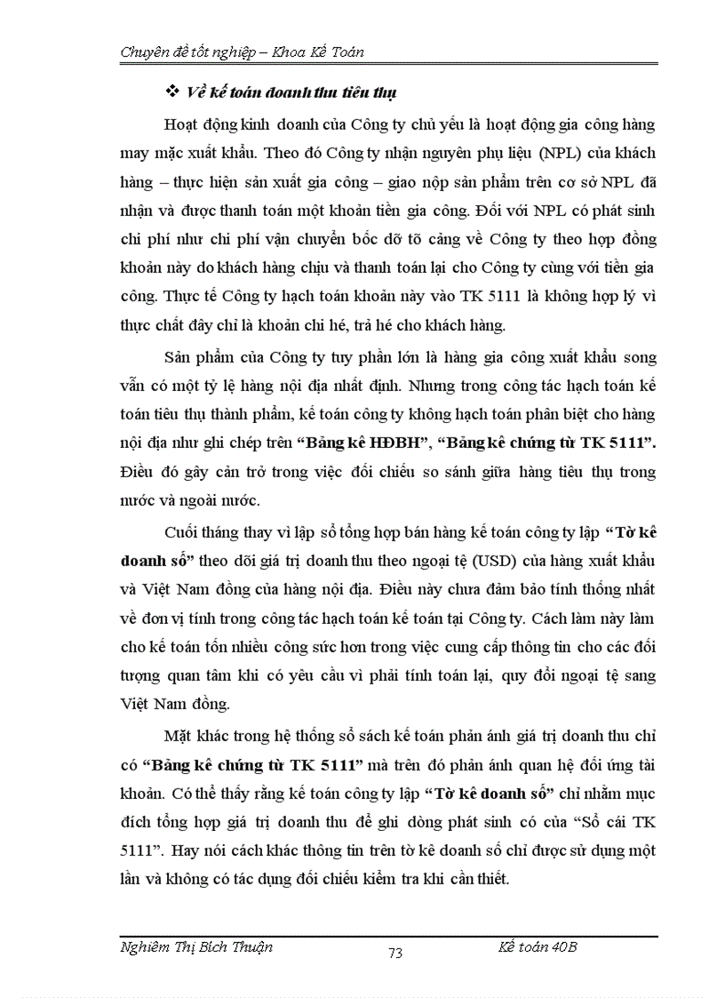 image for page thực trạng công tác hạch toán thành phẩm tiêu thụ và xác định kết quả tiêu thụ thành phẩm tại công ty cổ phần may Lê Trực