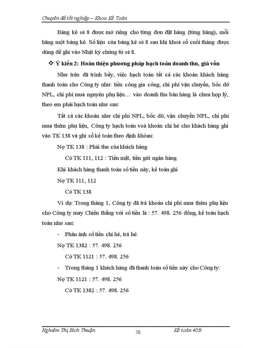 image for page thực trạng công tác hạch toán thành phẩm tiêu thụ và xác định kết quả tiêu thụ thành phẩm tại công ty cổ phần may Lê Trực