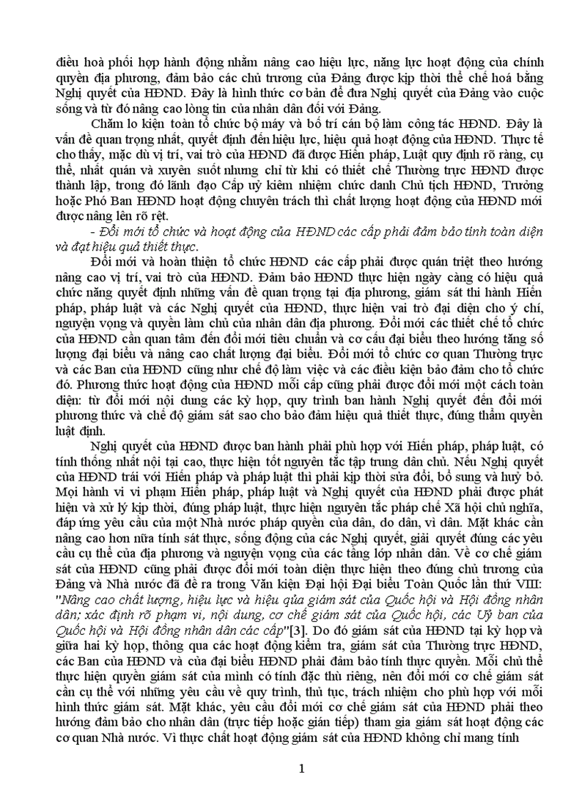 image for page Thực trạng và phương hướng hoàn thiện hoạt động giám sát của Hội đồng nhân dân các cấp trong giai đoạn hiện nay