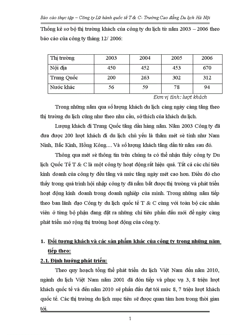 image for page Hoạt động kinh doanh Công ty Lữ hành quốc tế T C