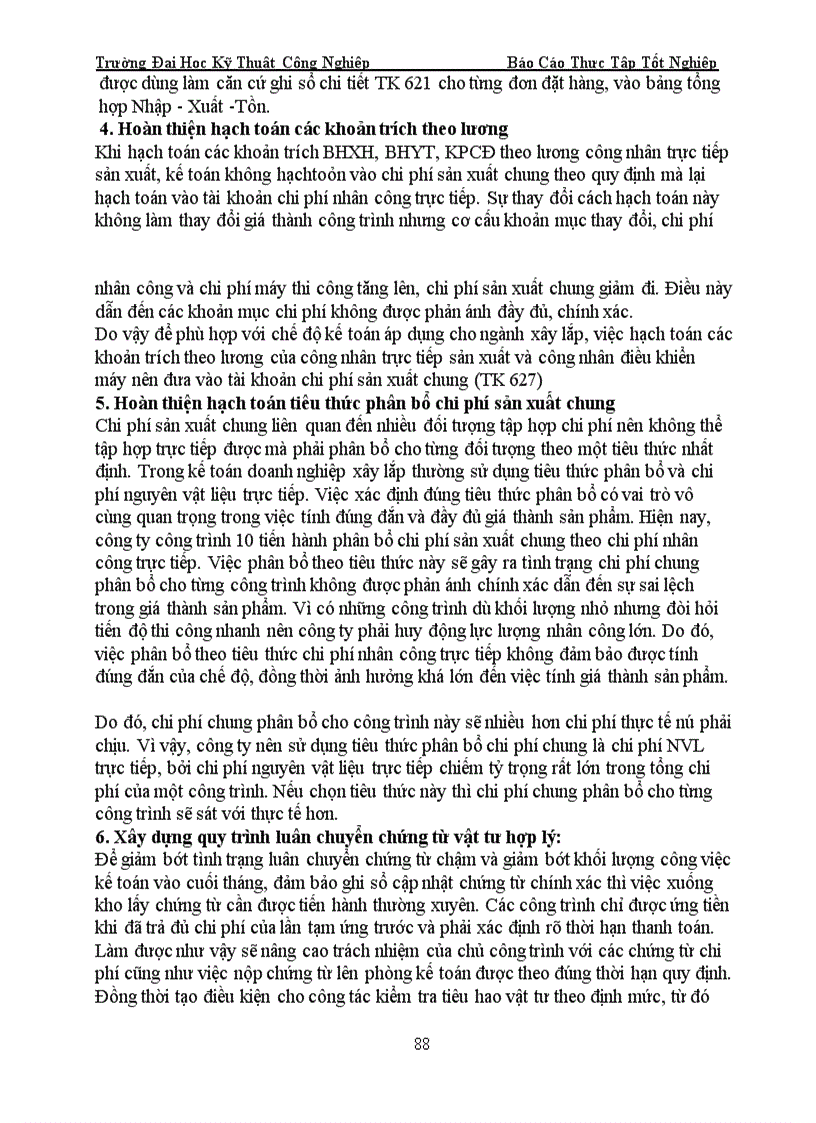image for page Những vấn đề lý luận cơ bản và công tac kế toán về hạch toán chi phí sản xuất và tính giá thành sản phẩm tại công ty công trình 10