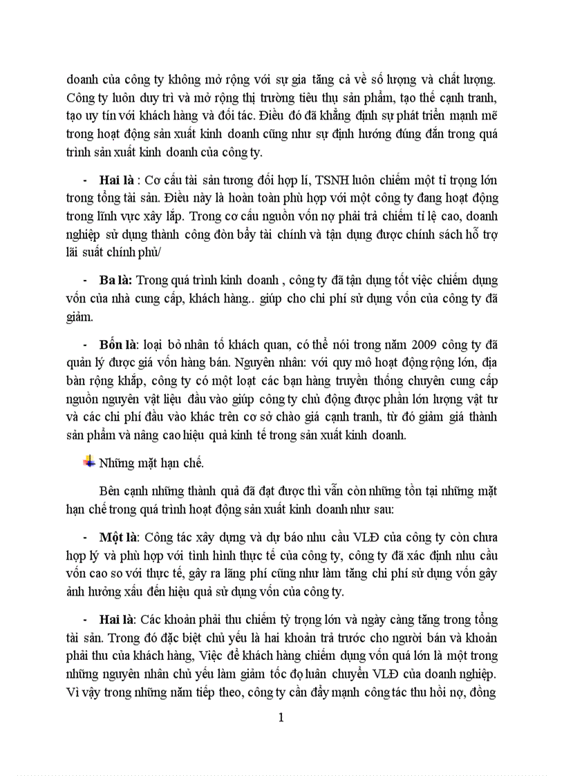 image for page Giải pháp nâng cao hiệu quả sử dụng vốn lưu động tại Công Ty Cổ Phần Sông Đà Việt Hà