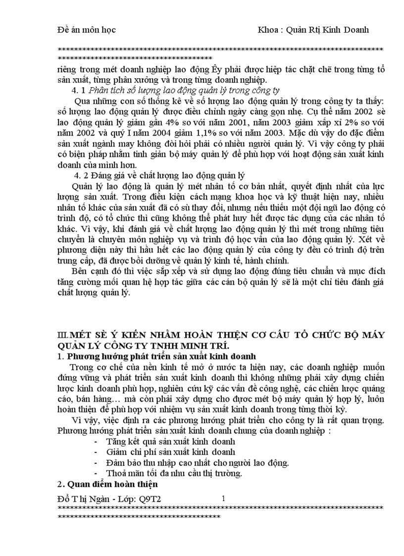 image for page Hoàn thiện cơ cấu tổ chức bộ máy quản lý ở công ty TNHH Minh Trí 1