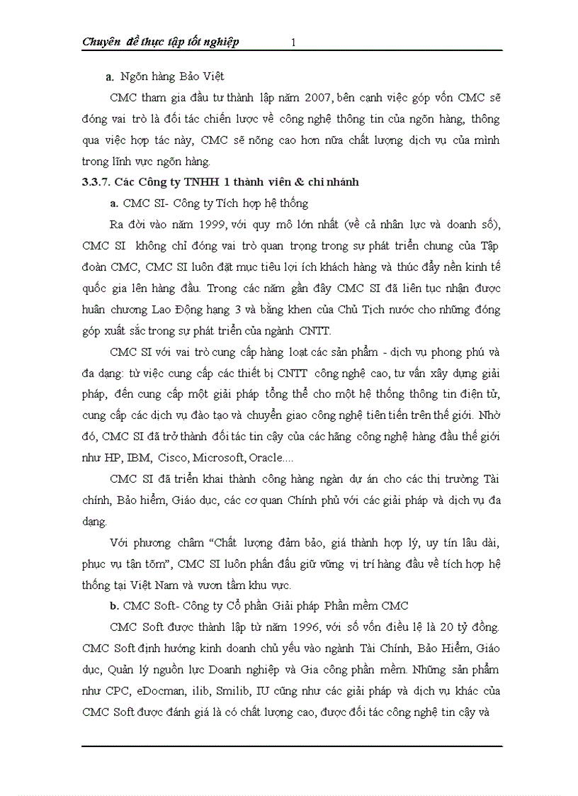 image for page Phân tích Báo cáo tài chính hợp nhất của Công ty Cổ phần Tập đoàn Công nghệ CMC