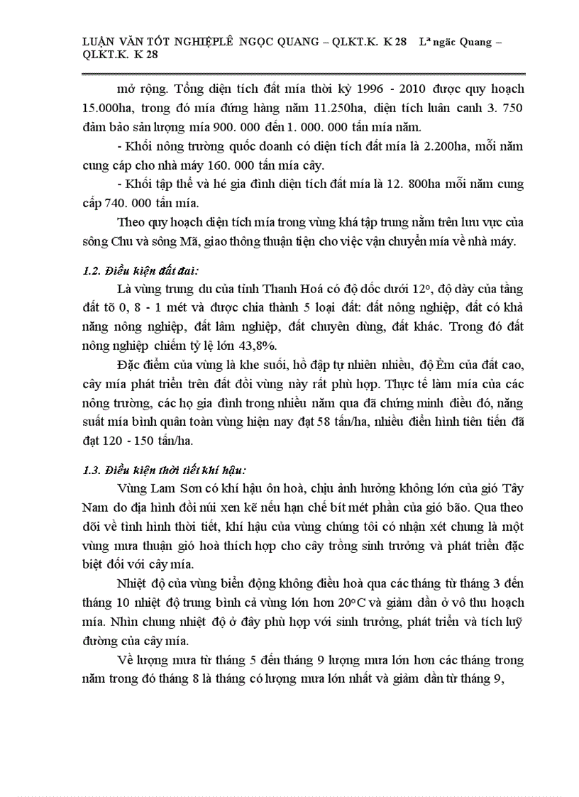 image for page Một số giải pháp cơ bản về phát triển vùng Nguyên liệu Công ty Cổ phần mía đường Lam Sơn