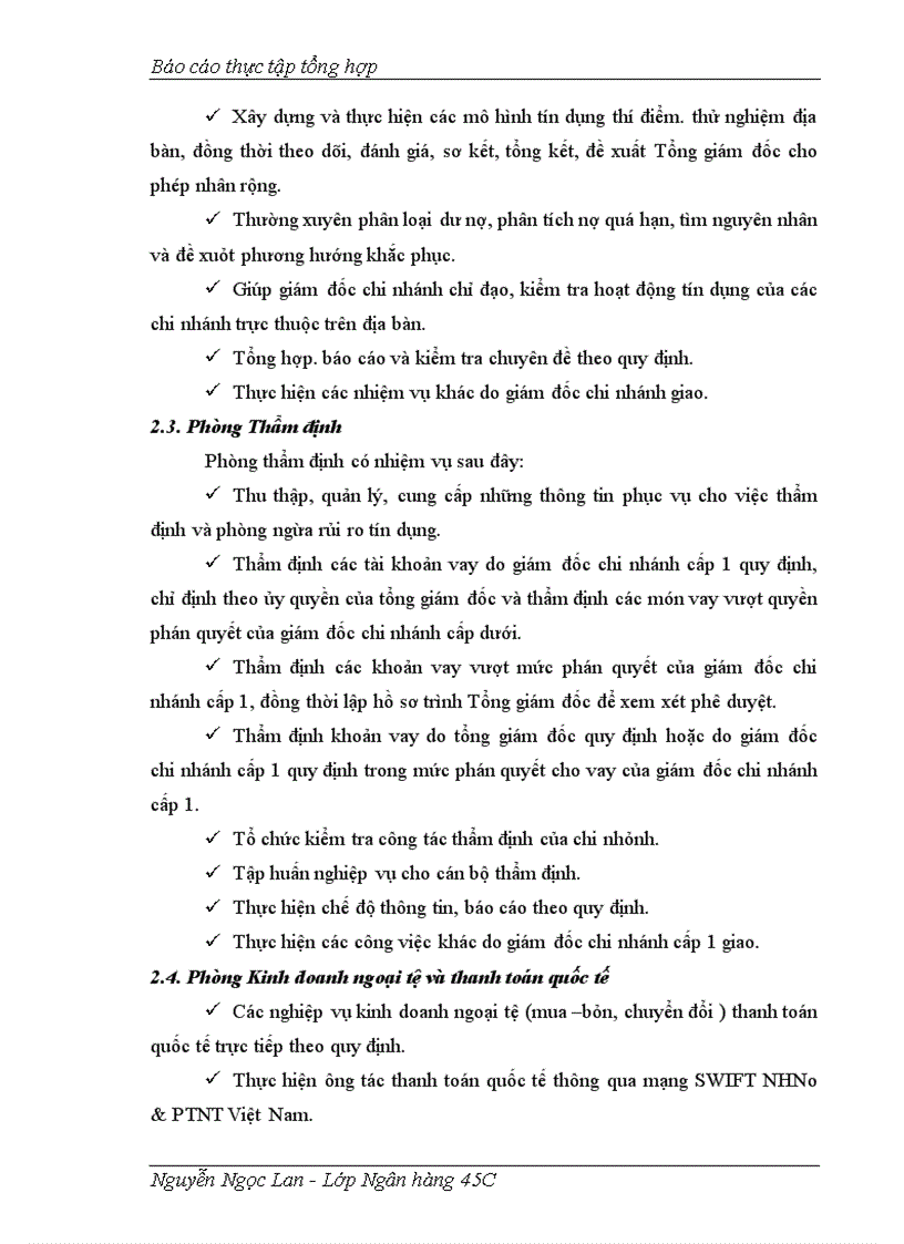 image for page Tình hình hoạt động của chi nhánh NHNo PTNT Láng Hạ trong những năm qua