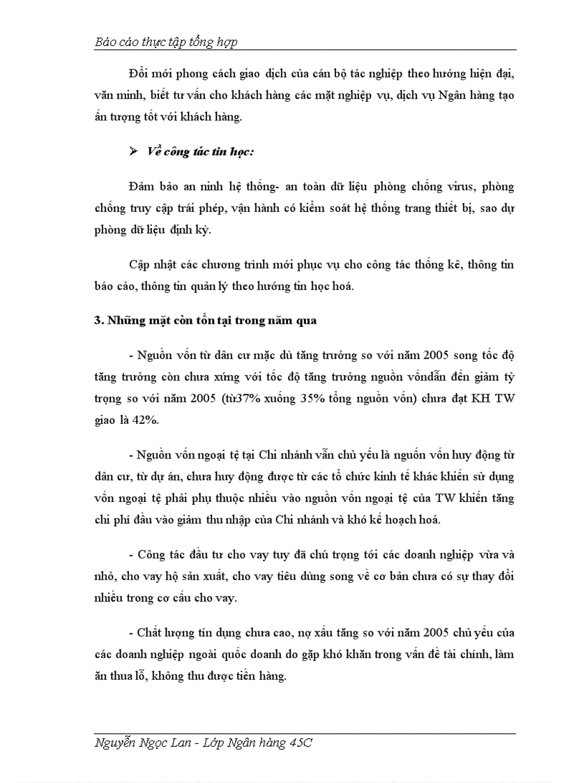 image for page Tình hình hoạt động của chi nhánh NHNo PTNT Láng Hạ trong những năm qua