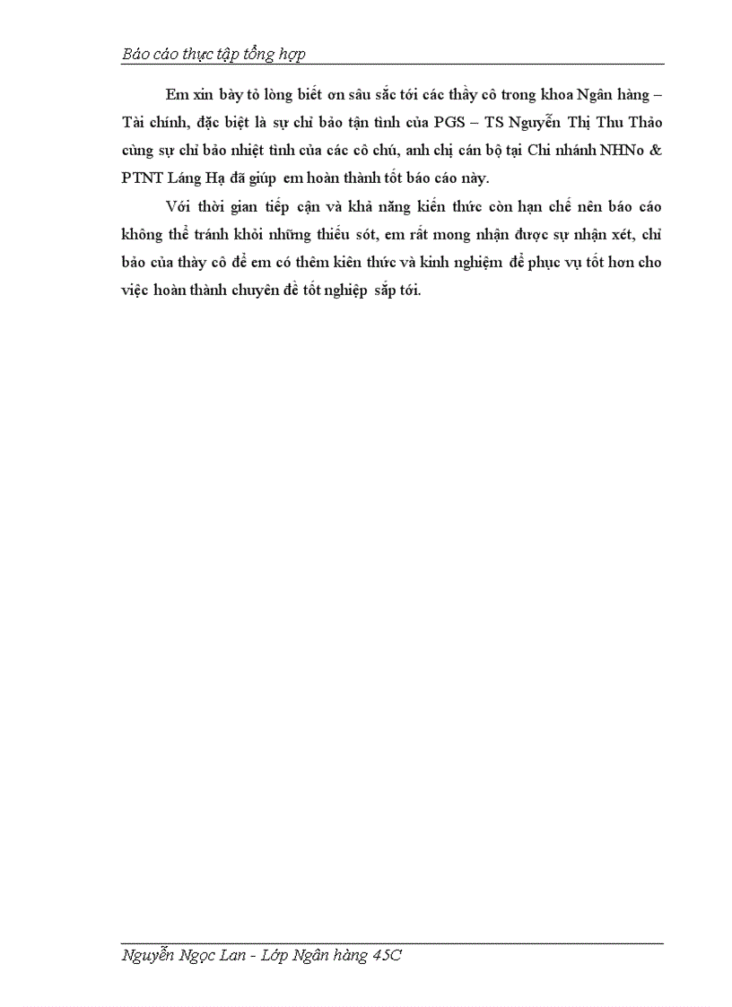 image for page Tình hình hoạt động của chi nhánh NHNo PTNT Láng Hạ trong những năm qua