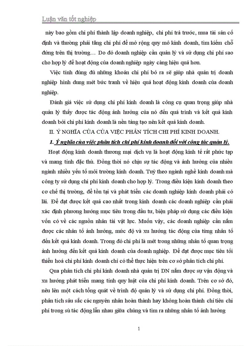 image for page Hoàn thiện nội dung và phương pháp phân tích tình hình quản lý và sử dụng chi phí kinh doanh tại công ty TNHH Ninh Thanh 1