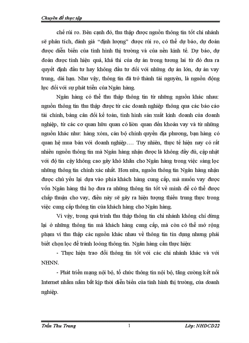image for page Giải pháp và kiến nghị để mở rộng tín dụng đối với dnvvn tại chi nhánh NHCT Ba Đình