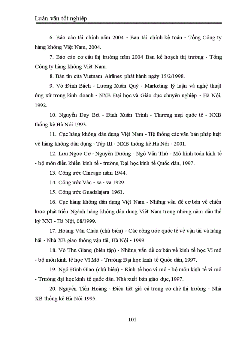 image for page Một số giải pháp nhằm nâng cao hiệu quả kinh doanh vận tải hàng không của hãng hàng không Quốc gia Việt Nam Vietnam Airlines 1
