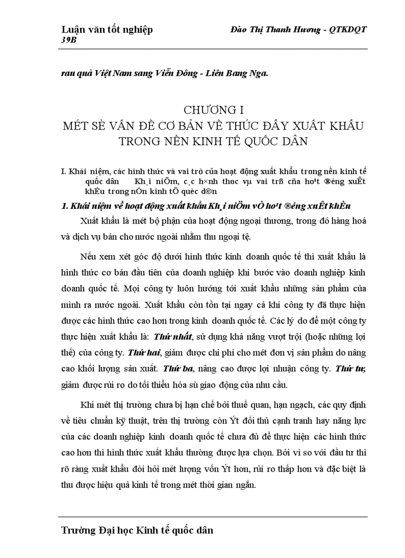 image for page Một số giải pháp nhằm thúc đẩy hoạt động xuất khẩu của Tổng công ty rau quả Việt Nam sang Viễn Đông Liên Bang Nga