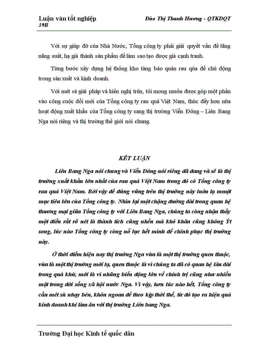 image for page Một số giải pháp nhằm thúc đẩy hoạt động xuất khẩu của Tổng công ty rau quả Việt Nam sang Viễn Đông Liên Bang Nga