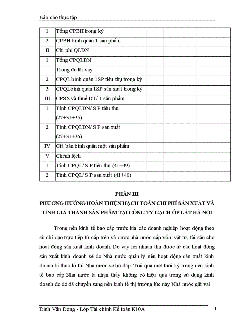 image for page Tổ chức công tác kế toán chi phí sản xuất và tính giá thành sản phẩm tại công ty Gạch ốp lát Hà Nội 1