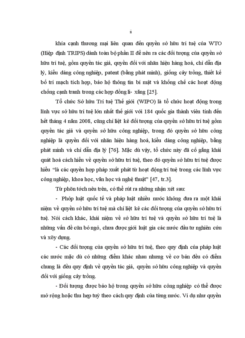 image for page Xây dựng hệ thống bảo hộ quyền sở hữu trí tuệ ở Việt Nam phù hợp với Hiệp định của WTO về các khía cạnh của quyền sở hữu trí tuệ liên quan đến thương mại Hiệp định TRIPS