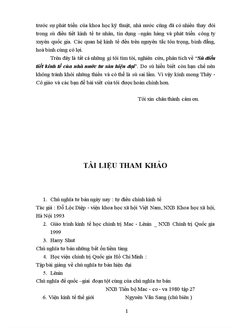 image for page Sự điều tiết kinh tế của nhà nước tư sản hiện đại