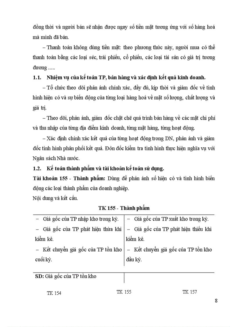 image for page Bán hàng và xác định kết quả kinh doanh cuả Công ty Thương mại Dịch vụ Tràng Thi 1