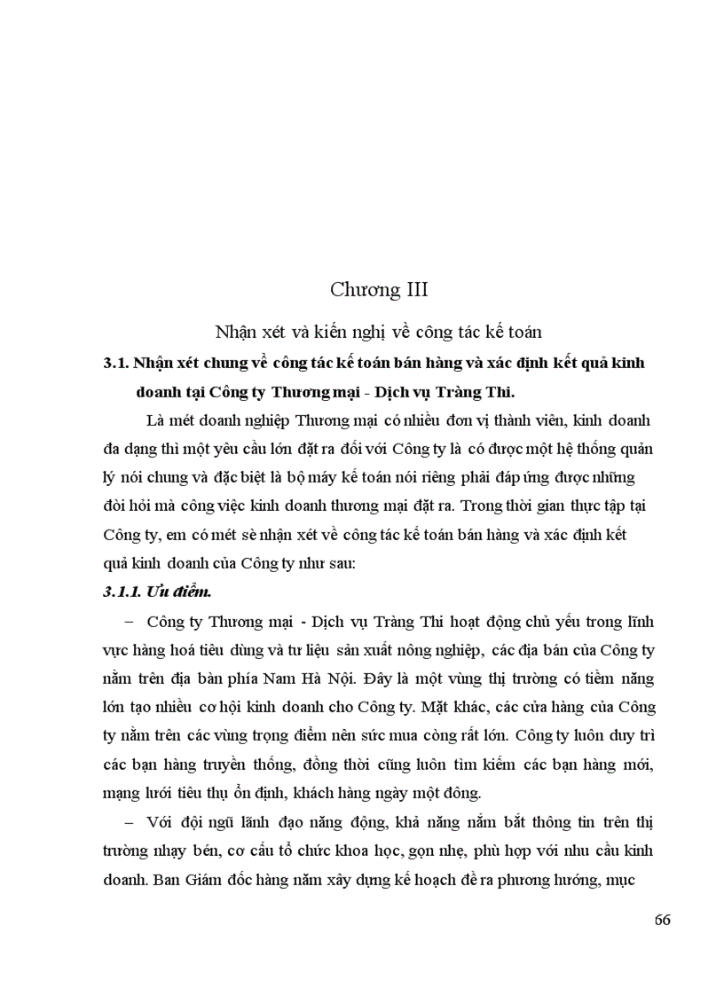 image for page Bán hàng và xác định kết quả kinh doanh cuả Công ty Thương mại Dịch vụ Tràng Thi 1