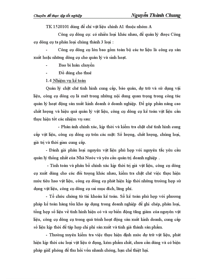 image for page Hoàn thiện công tác kế toán nguyên vật liệu và công cụ dụng cụ tại Công ty cổ phần xây dựng và thương mại127 1