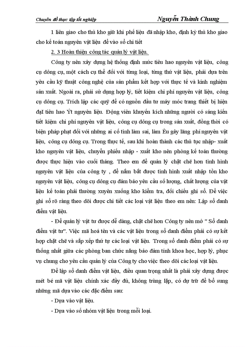 image for page Hoàn thiện công tác kế toán nguyên vật liệu và công cụ dụng cụ tại Công ty cổ phần xây dựng và thương mại127 1