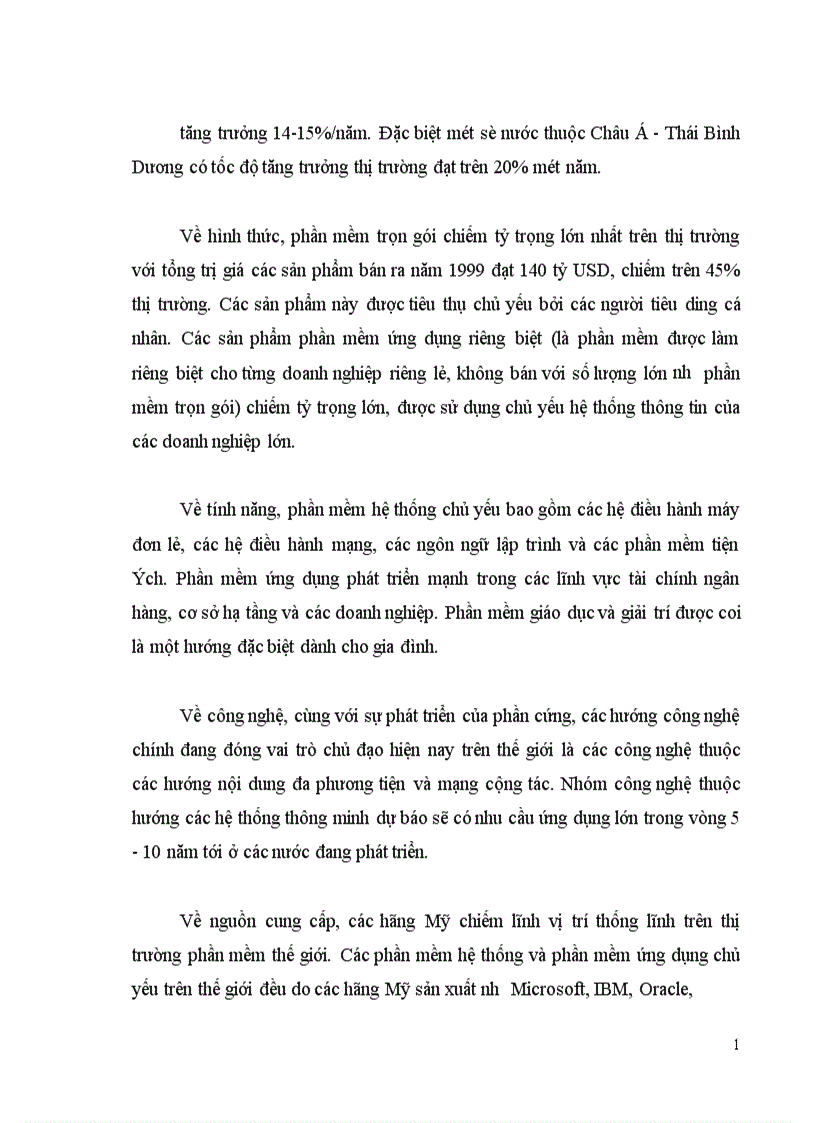 image for page Thực trạng và giải pháp đẩy mạnh hoạt động xuất khẩu phần mềm tại Công ty Phần mềm FPT