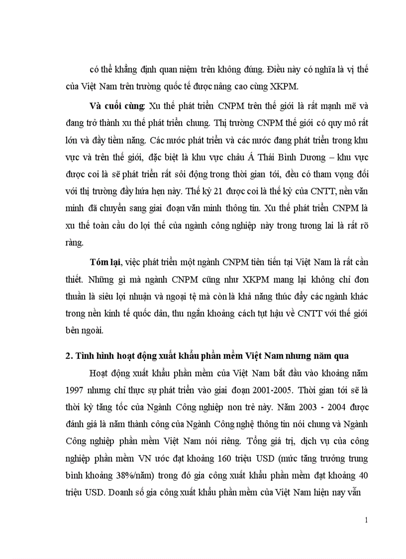 image for page Thực trạng và giải pháp đẩy mạnh hoạt động xuất khẩu phần mềm tại Công ty Phần mềm FPT