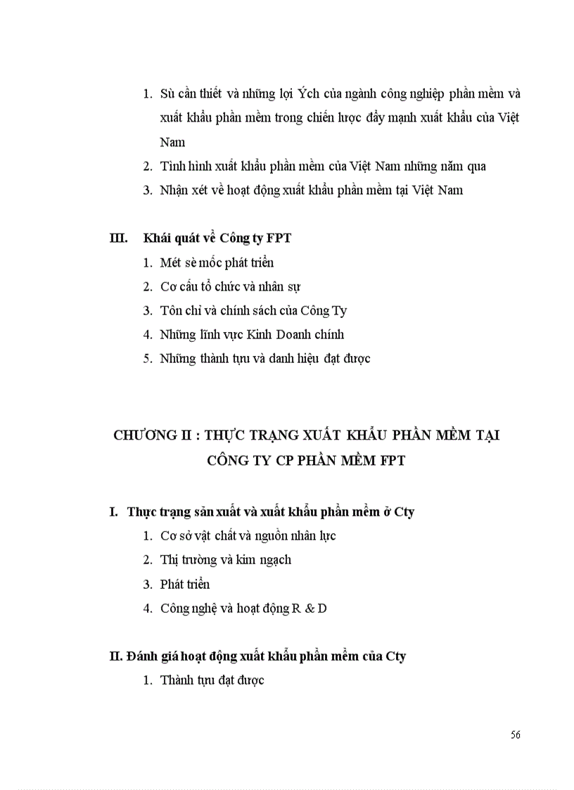 image for page Thực trạng và giải pháp đẩy mạnh hoạt động xuất khẩu phần mềm tại Công ty Phần mềm FPT