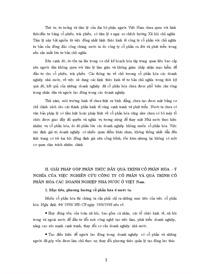 image for page Tính tất yếu khách quan của viêc hình thành công ty cổ phần