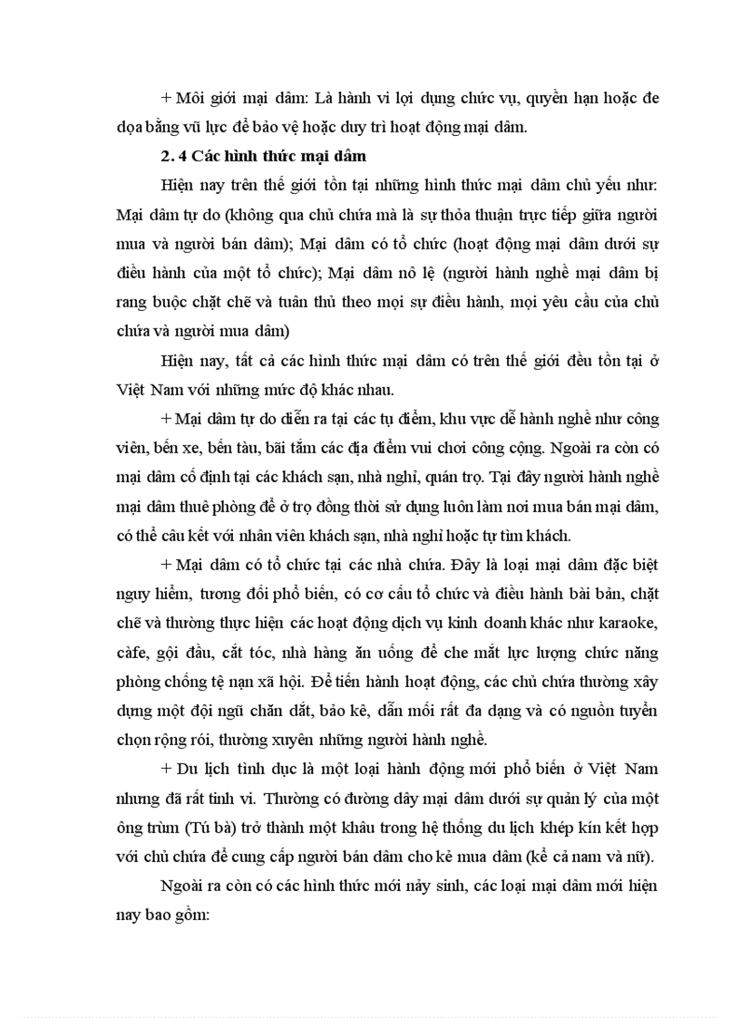 image for page Thực trạng gái mại dâm ở Việt Nam