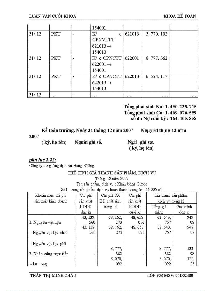 image for page Tổ chức công tác kế toán tập hợp chi phí sản xuất và tính giá thành sản phẩm tại công ty Cổ Phần cung ứng dịch vụ Hàng Không