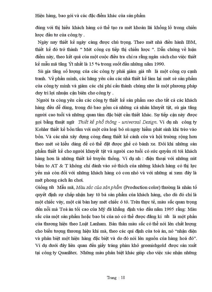 image for page Bản chất và tầm quan trọng của bao bì và dán nhãn hàng hoá