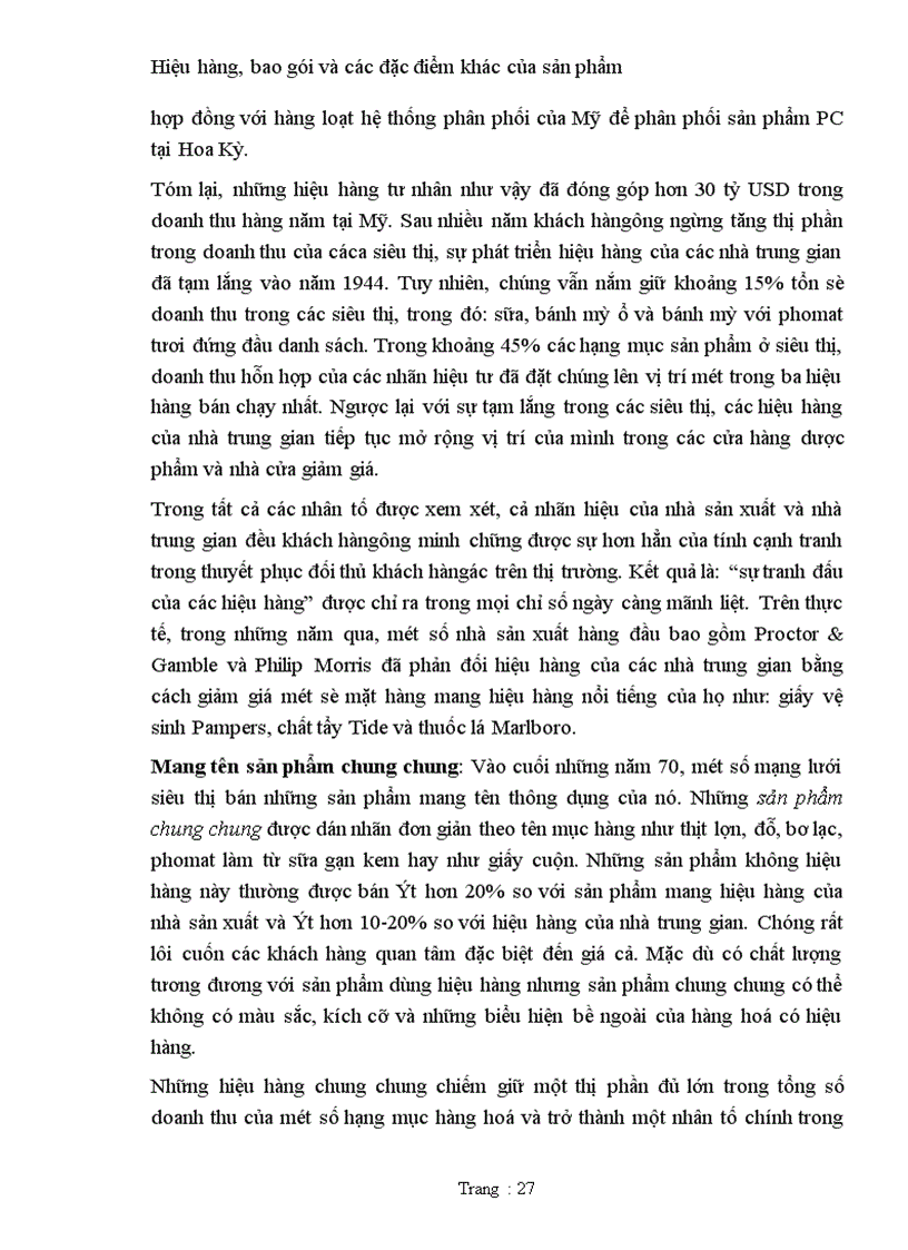 image for page Bản chất và tầm quan trọng của bao bì và dán nhãn hàng hoá