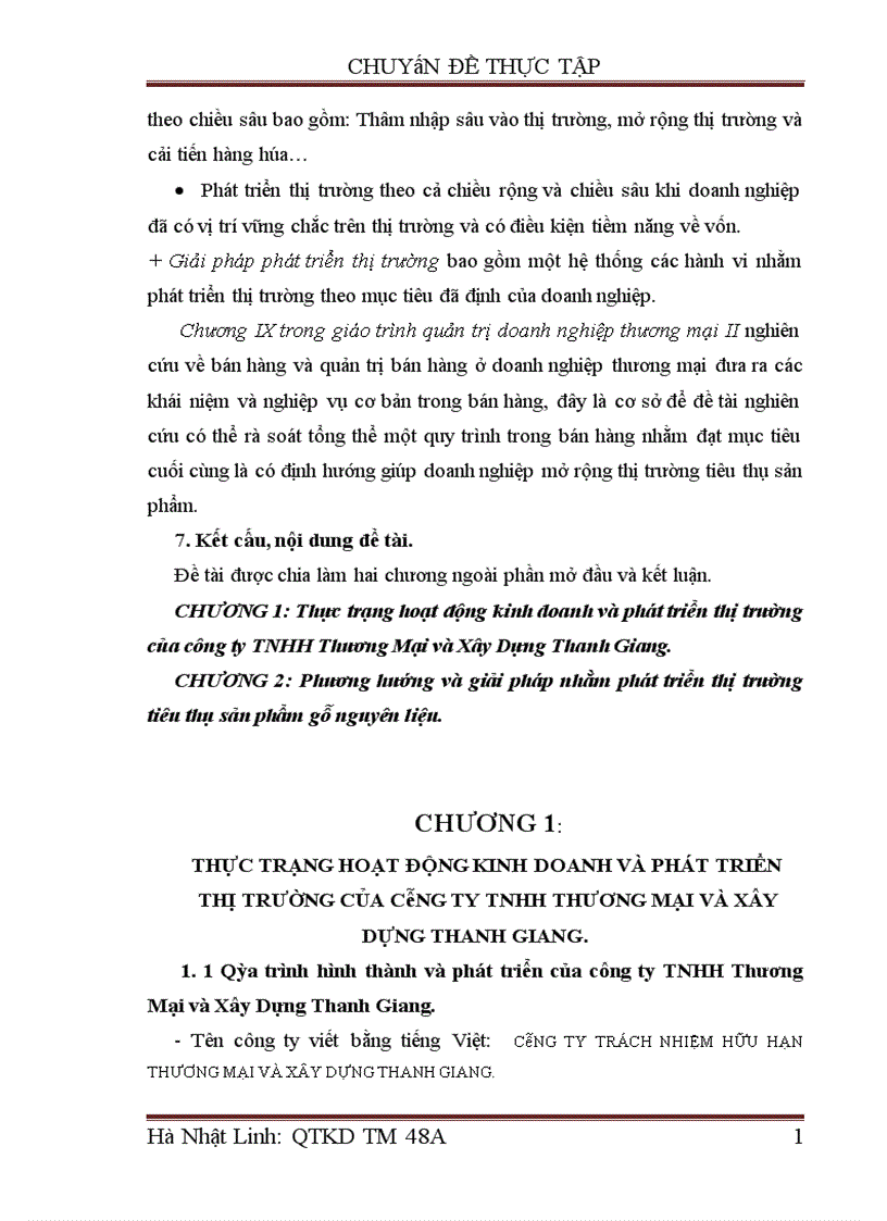 image for page Giải pháp phát triển thị trường tiêu thụ sản phẩm gỗ nguyên liệu của công ty TNHH Thương Mại và Xây Dựng Thanh Giang