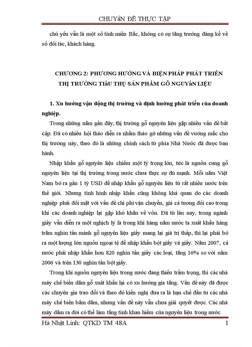 image for page Giải pháp phát triển thị trường tiêu thụ sản phẩm gỗ nguyên liệu của công ty TNHH Thương Mại và Xây Dựng Thanh Giang