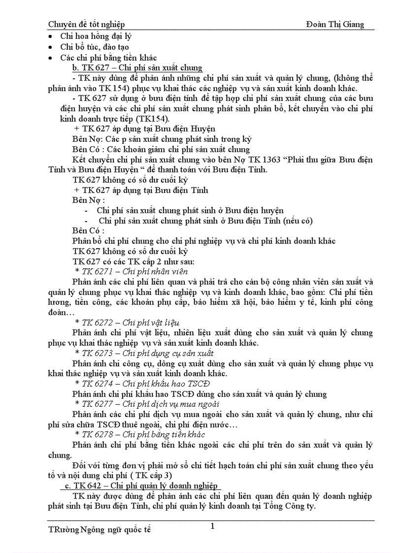image for page Công tác hạch toán chi phí doanh thu của hoạt động phát hành báo chí tại Công ty Phát hành báo chí Trung Ương 1