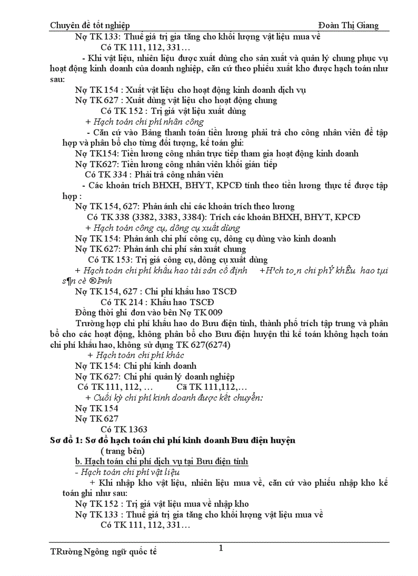 image for page Công tác hạch toán chi phí doanh thu của hoạt động phát hành báo chí tại Công ty Phát hành báo chí Trung Ương 1