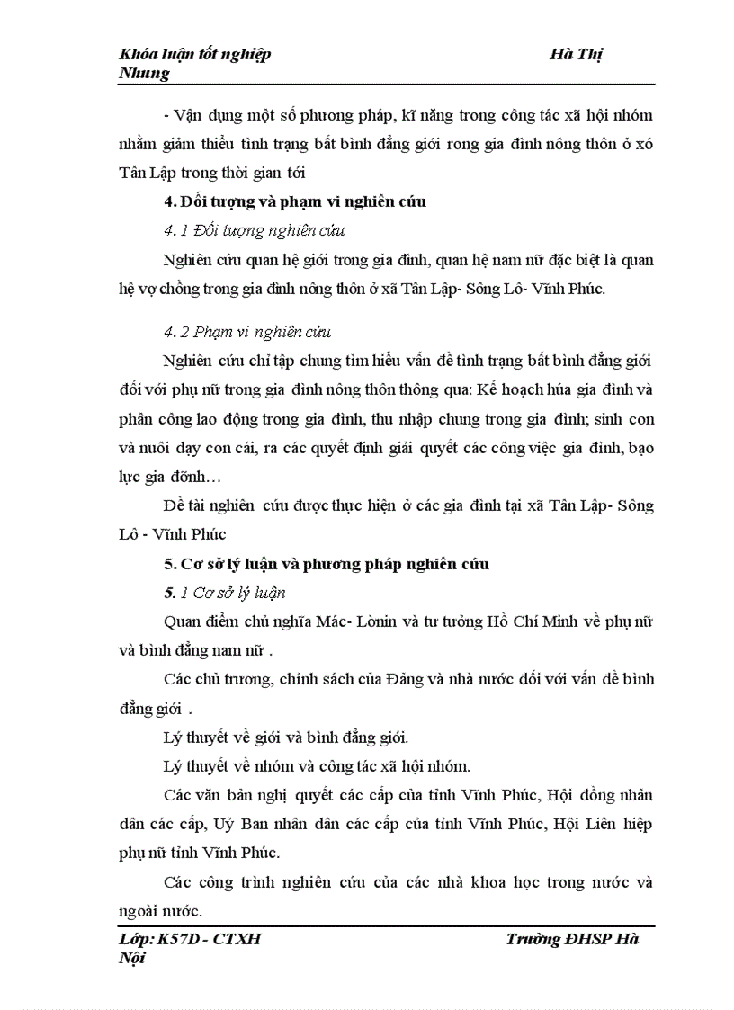 image for page Vận dụng phương pháp công tác xã hội nhóm nhằm giảm thiểu tình trạng bất bình đẳng giới đối với phụ nữ trong gia đình nông thôn tại xã Tân Lập Sông Lô Vĩnh Phúc hiện nay