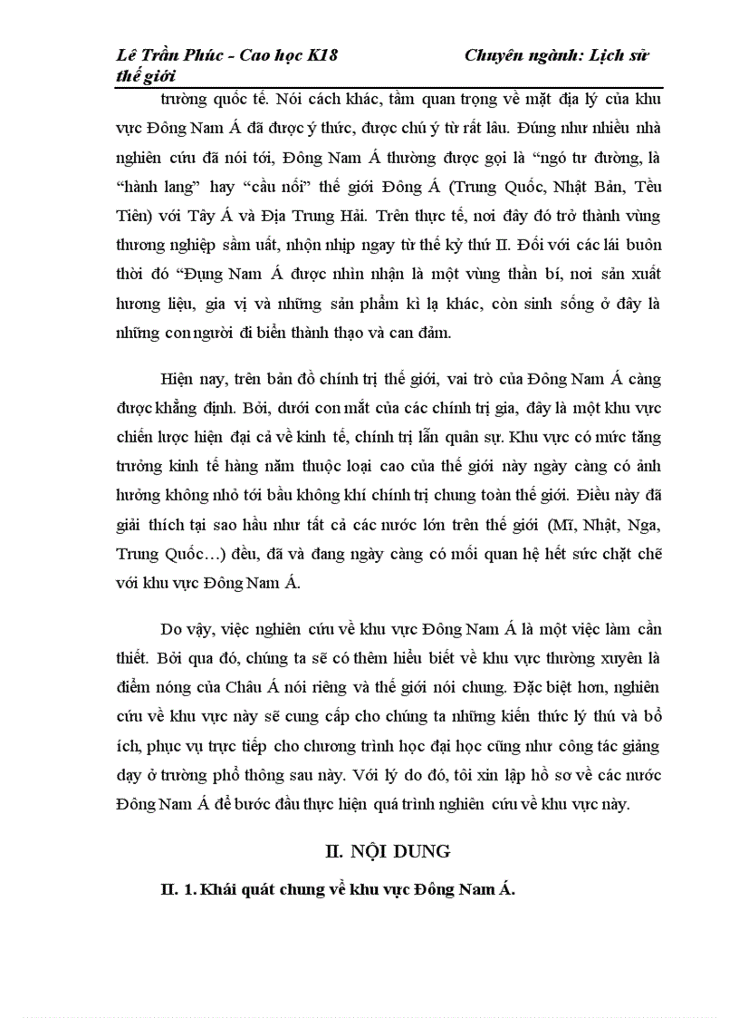 image for page Về lịch sử khu vực Đông Nam Á