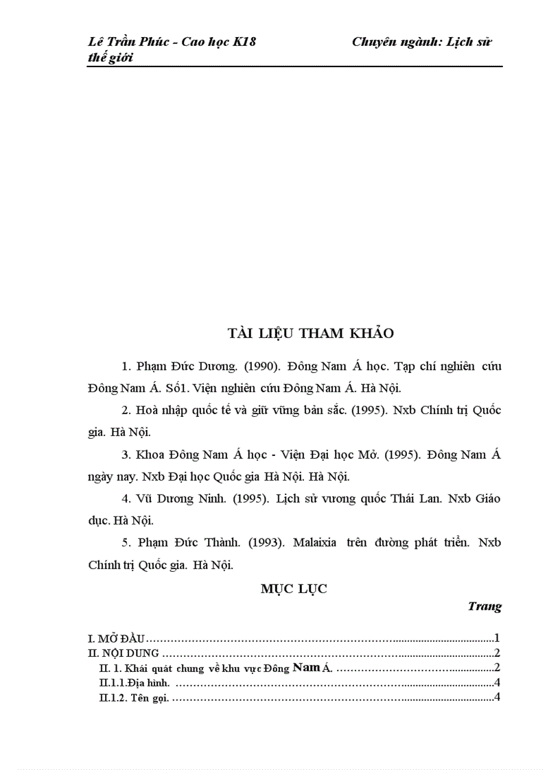 image for page Về lịch sử khu vực Đông Nam Á