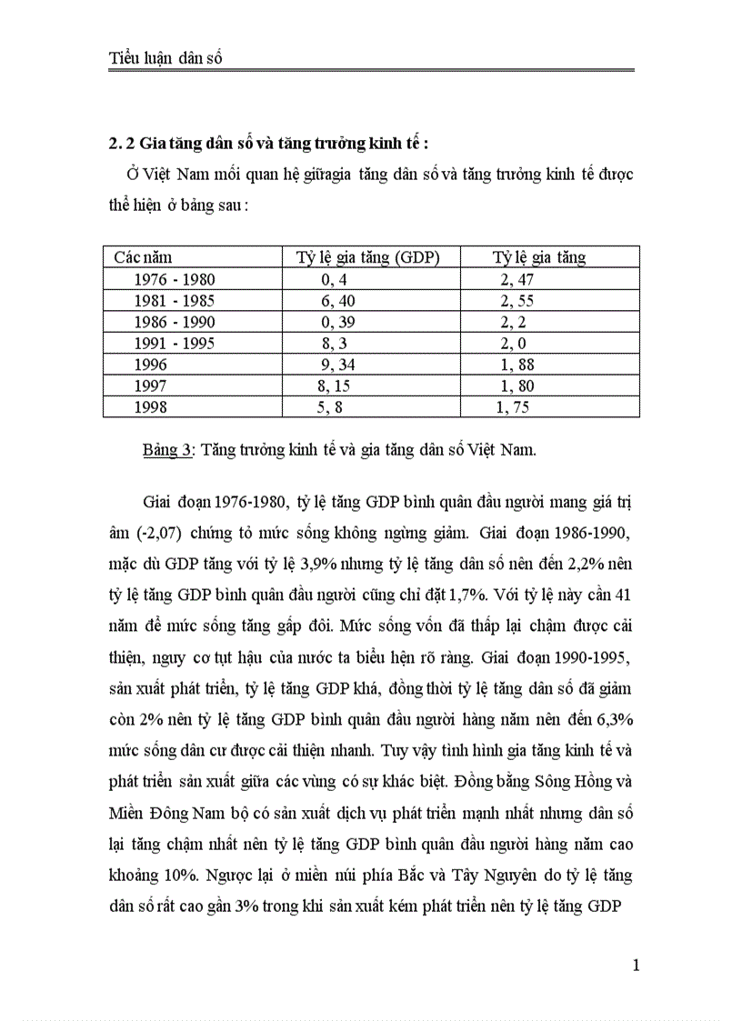 image for page Hãy nêu và phân tích ảnh hưởng của sự phát triển dân số đến kinh tế xã hội ở Việt Nam